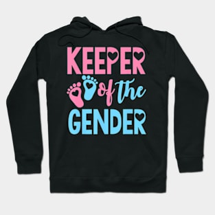 Gender Reveal Keeper of the Gender Gender Reveal Hoodie
